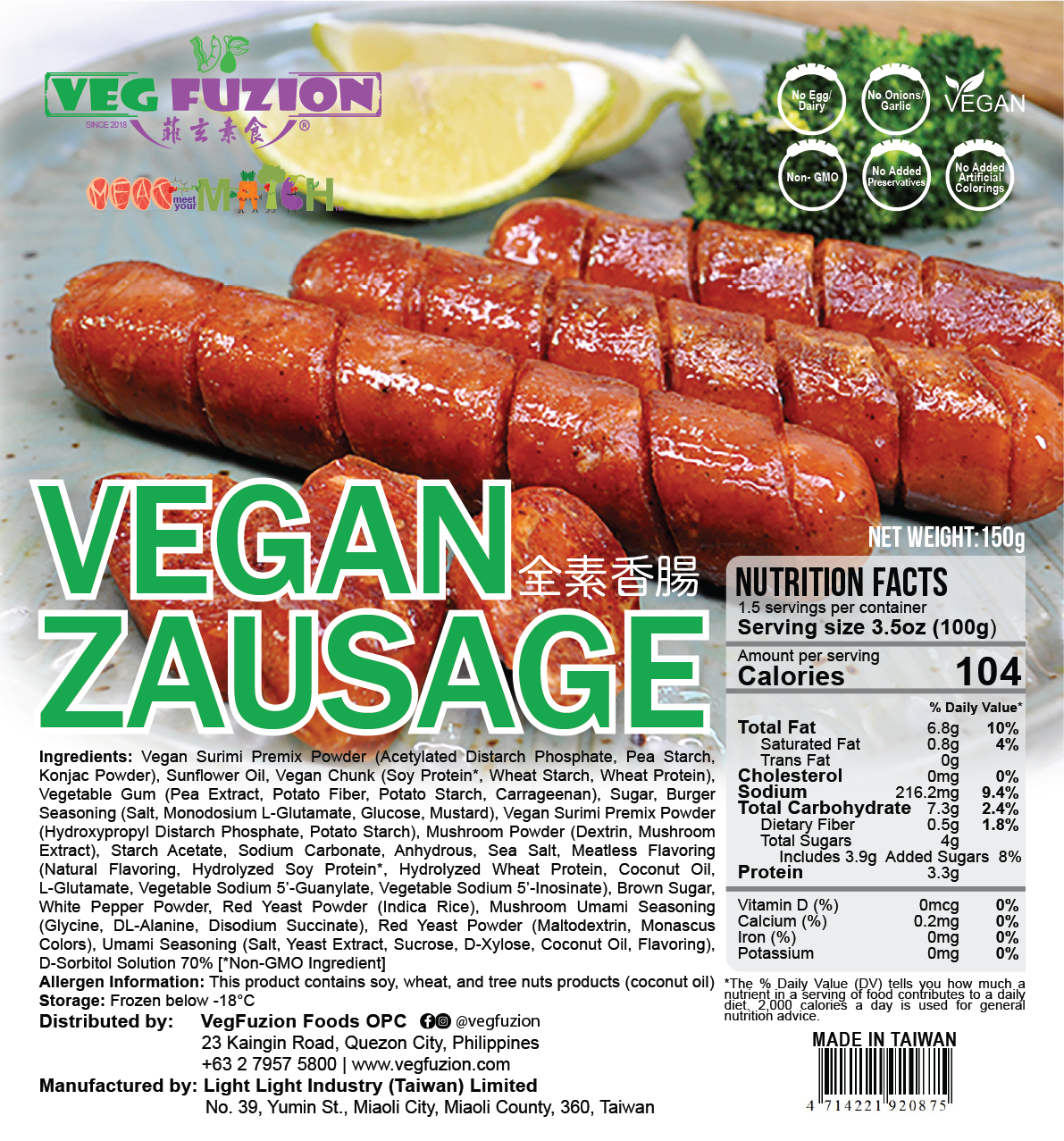 Vegan Zausage