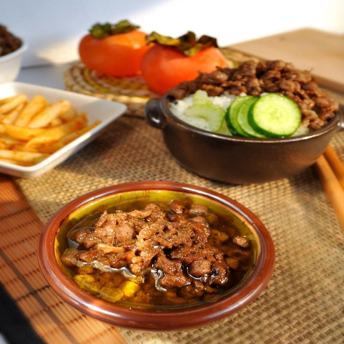 Vegetarian Minced Meat with Sauce