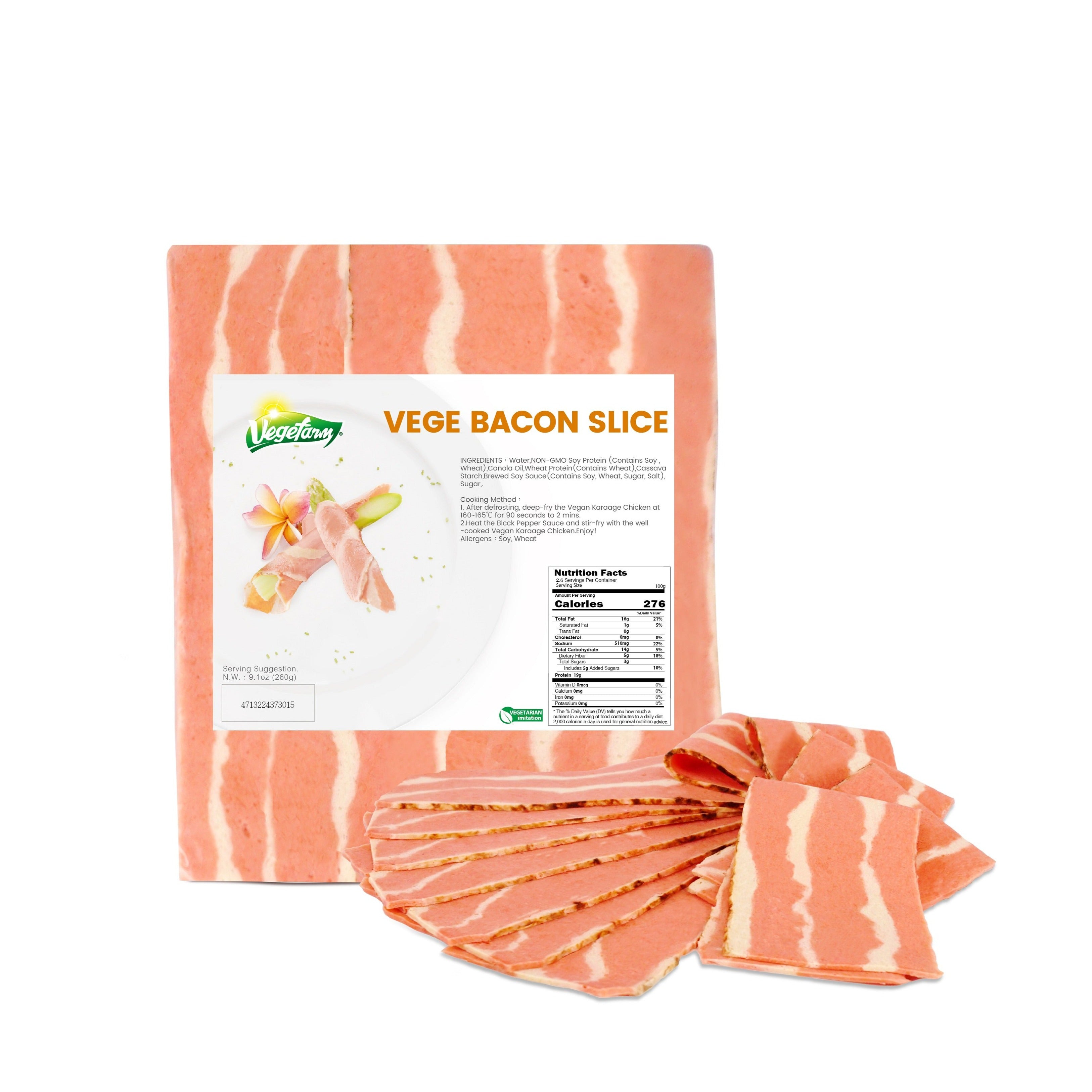 Vegetarian Bacon Slices